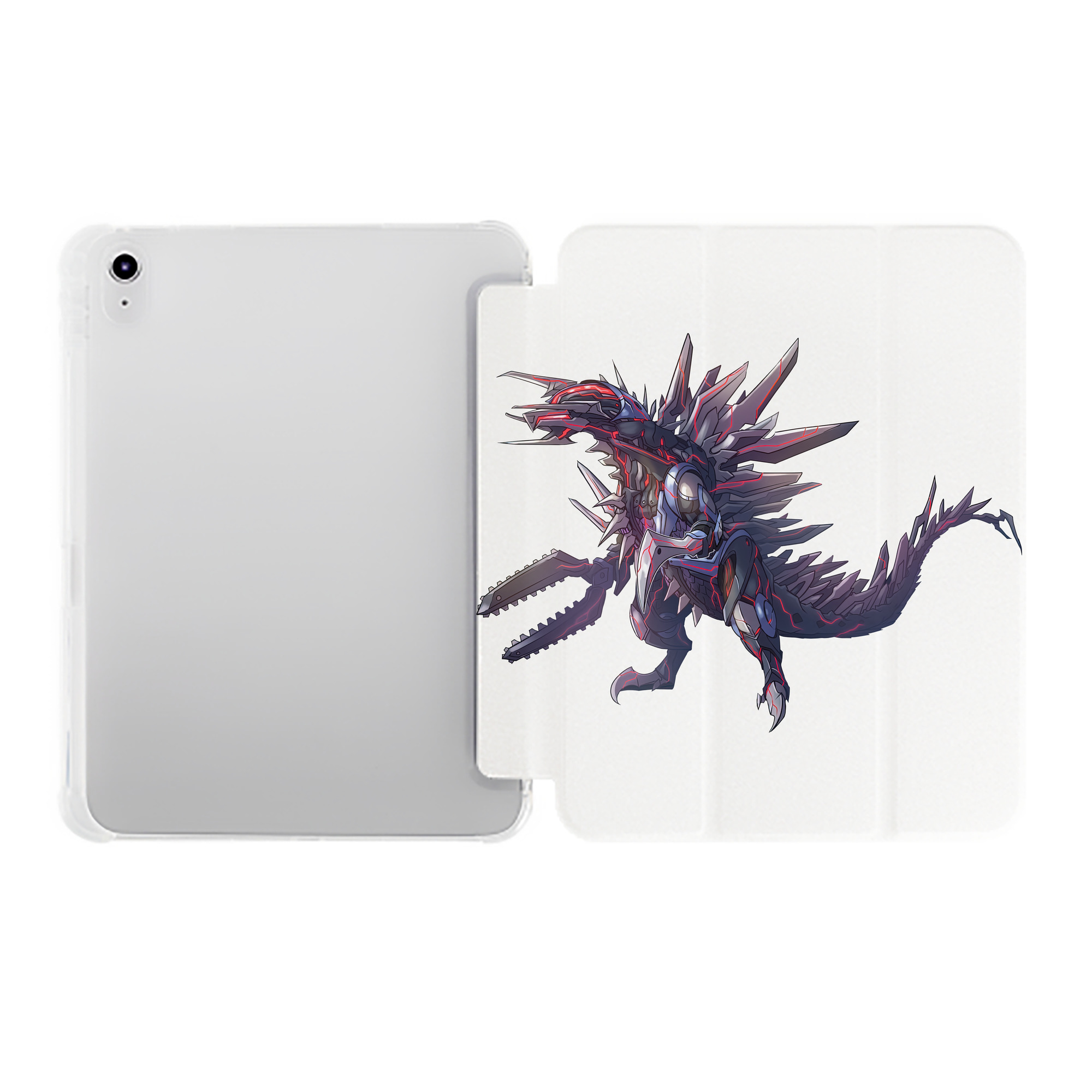 （画像用） ウルトラマン Ultraman IPad ケース ペン収納付き 三つ折りスタンド PUレザー×シリコン 対応機種9.5/10.5/10.9インチ
